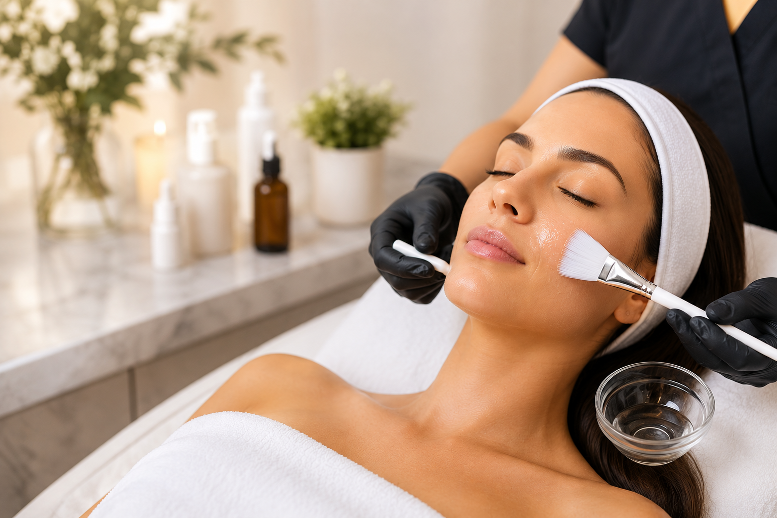 Chemical Peels in Fontana, CA: How to Choose the Right Peel for Acne, Dark Spots, and Glowing Skin IV drip at Aterna Wellness