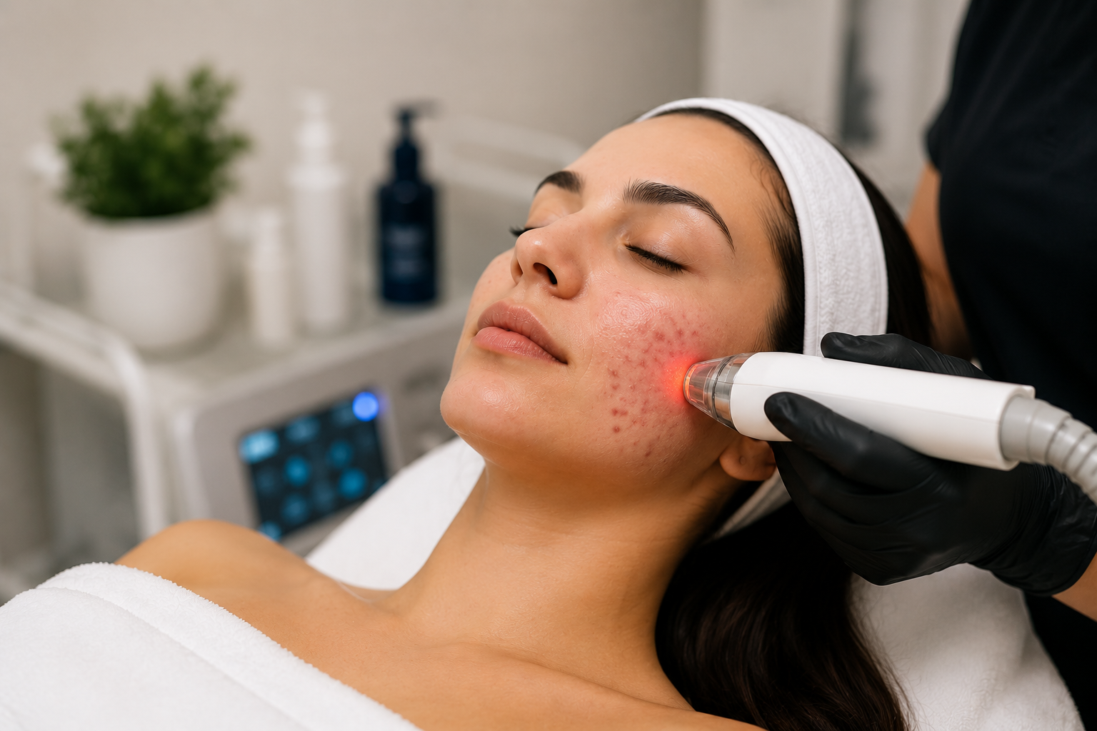 Acne Laser Treatment in Fontana, CA: A Medication-Free Option for Breakouts, Oil Control, and Inflammation IV drip at Aterna Wellness