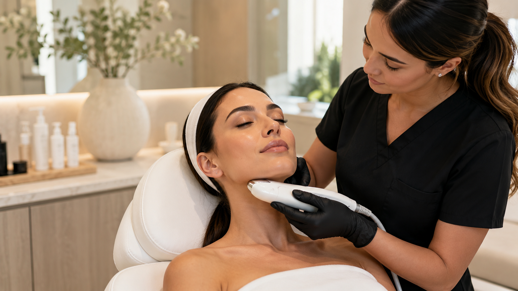 NIR Skin Tightening in Fontana, CA: Non-Surgical Firming for Face, Neck, and Body IV drip at Aterna Wellness