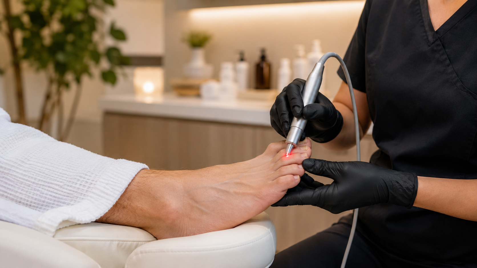 Laser Fungal Nail Treatment in Fontana, CA: A Non-Invasive Option for Thick, Discolored Toenails IV drip at Aterna Wellness
