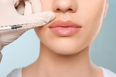 Dermal filler treatment at Aterna Wellness