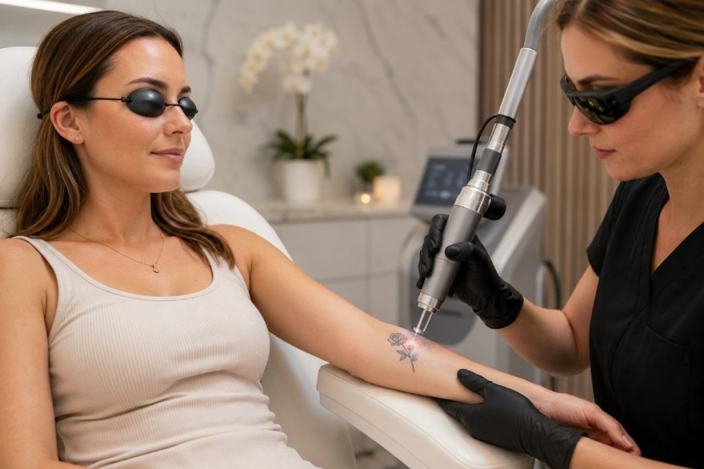 Laser tattoo removal in Fontana CA